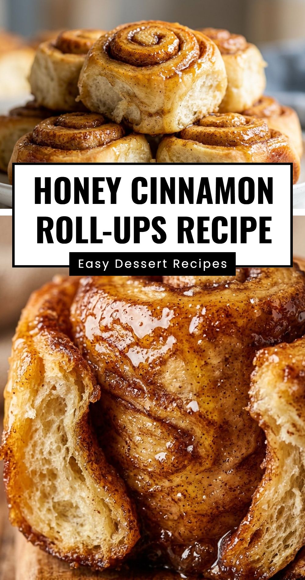 Honey Cinnamon Roll Ups Recipe
