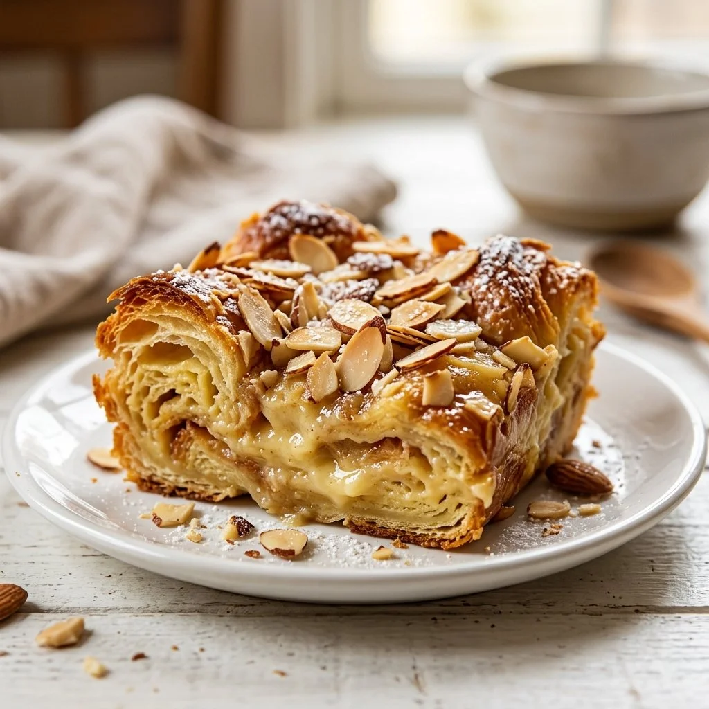 Almond Croissant Cake Recipe