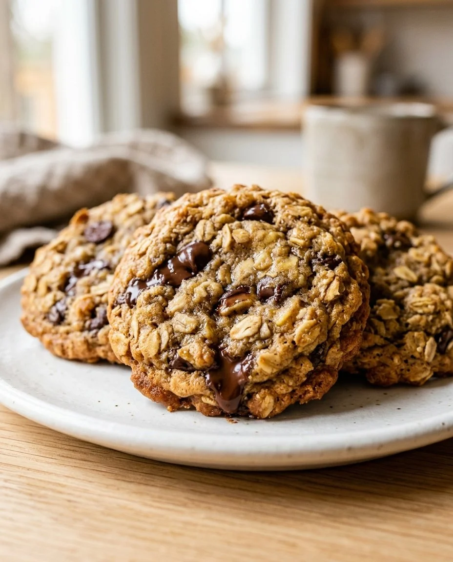 Banana Oatmeal Cookies Recipe