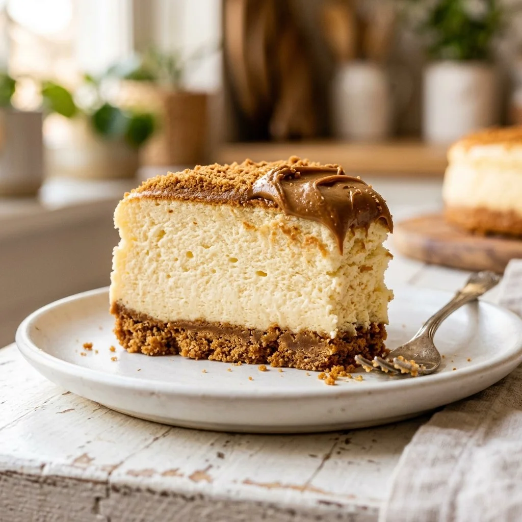 Biscoff Japanese Cheesecake Recipe