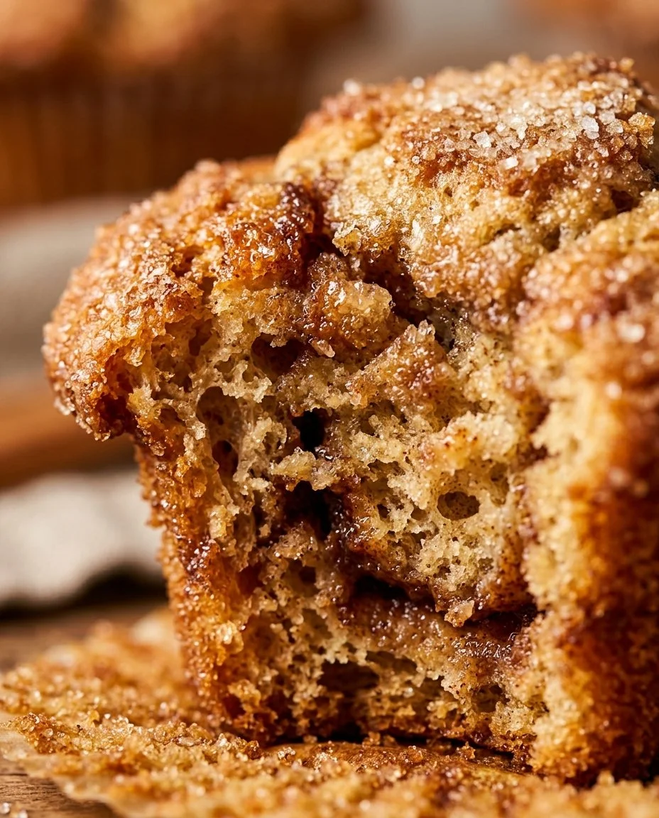 Delicious Cinnamon Sugar French Toast Muffins fresh out of the oven.