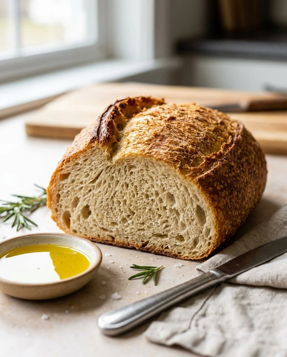Easy Beef Broth Bread Recipe