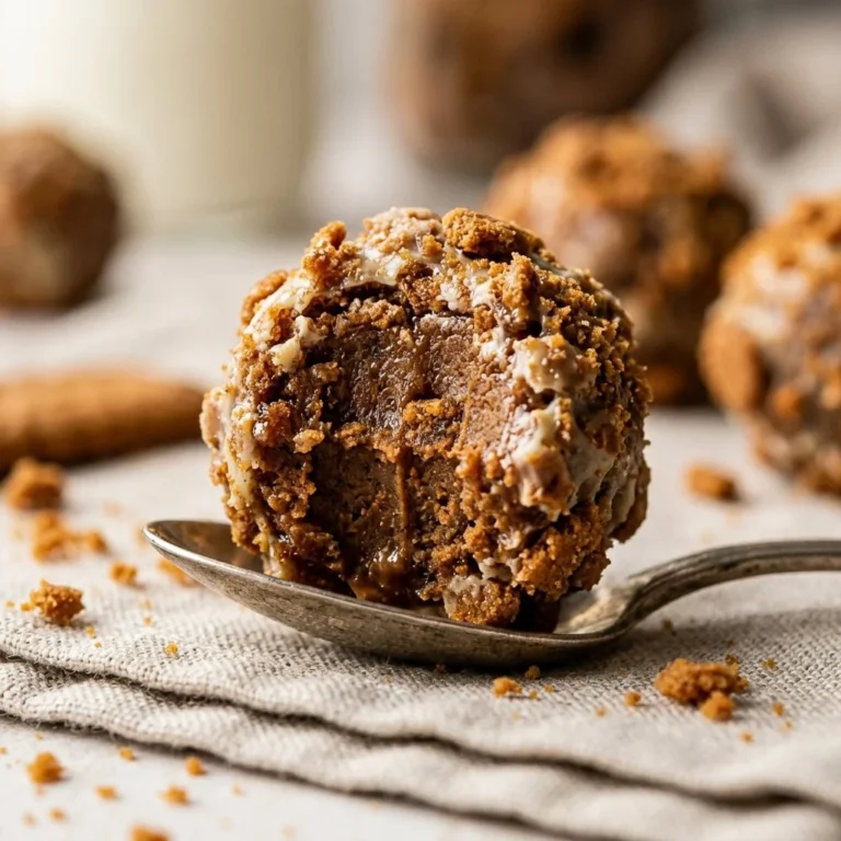 Delicious homemade Biscoff Truffles made with rich ingredients