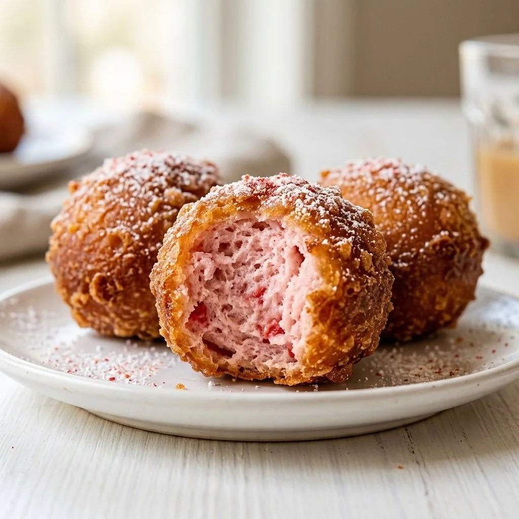 Ingredient Strawberry Donut Holes