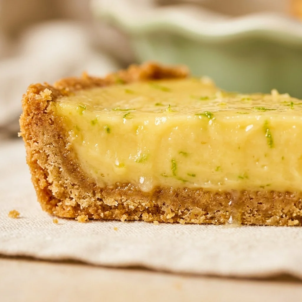 Delicious Key Lime Pie Bars with a zesty lime filling and buttery crust