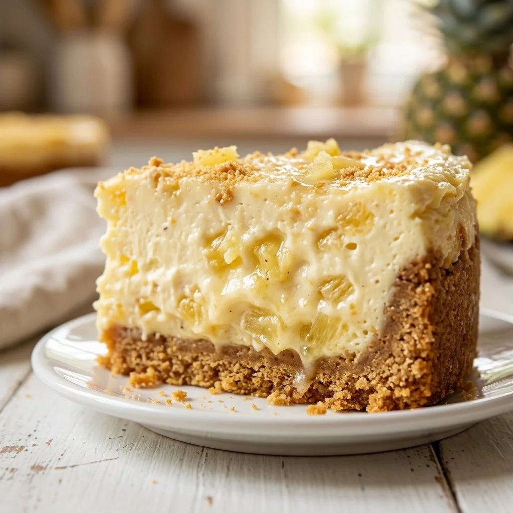 No-Bake Pineapple Cheesecakes Recipe