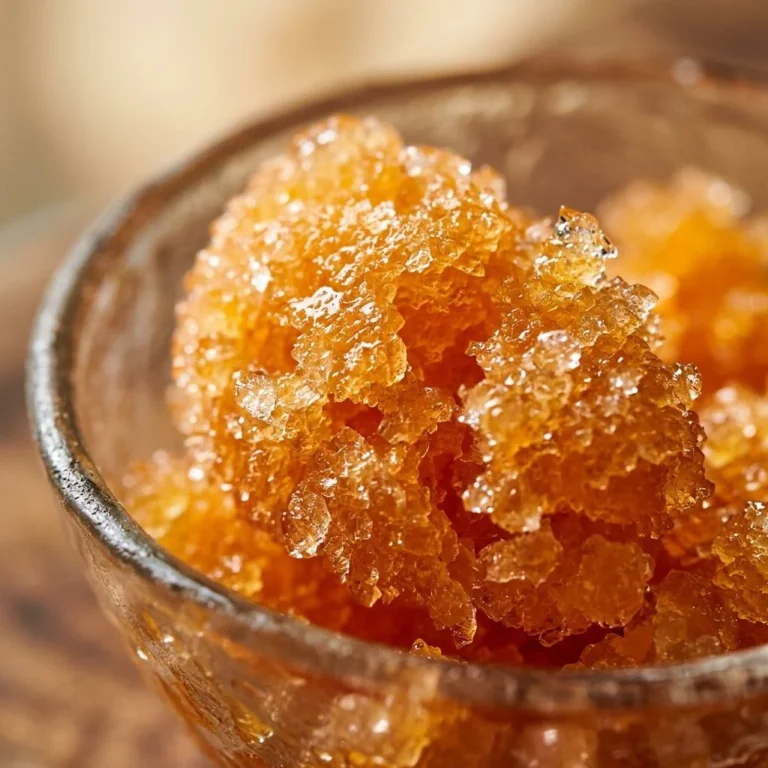 Refreshing orange soda granita served in a glass with orange zest garnish.