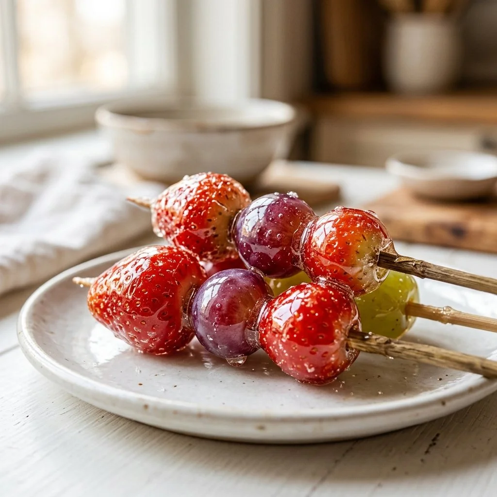 Tanghulu Candied Fruit Skewers Recipe