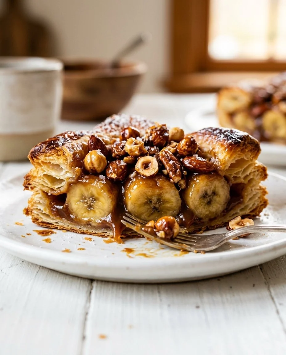 Upside-Down Banoffee Pastry Recipe