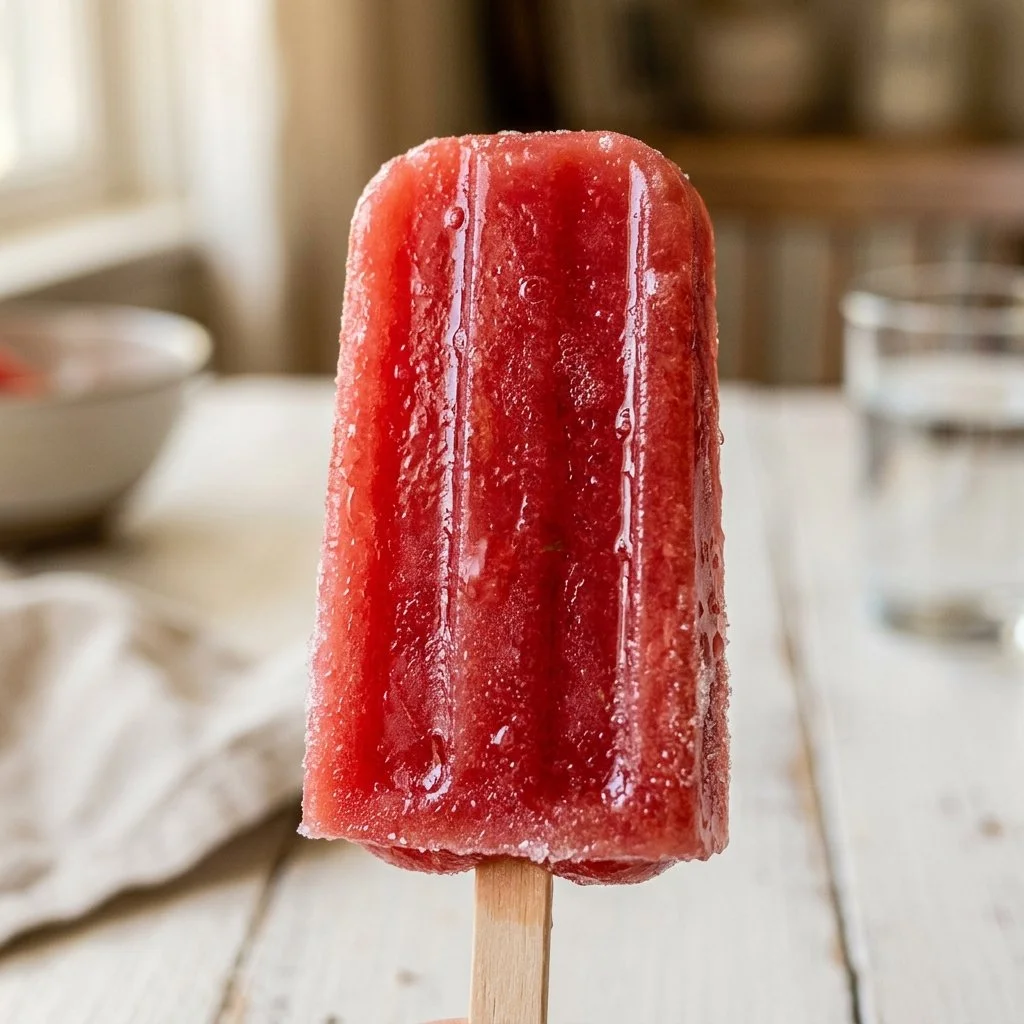 Watermelon Lemonade Popsicles